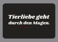 Display-Abdeckung passend für Thermomix TM7 – Tierliebe geht durch den Magen. | mehrfarbig, Wunschfarbe möglich