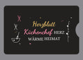 Display-Abdeckung passend für Thermomix TM6 – Herzblatt Küchenchef | mehrfarbig, Wunschfarbe möglich