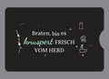 Display-Abdeckung passend für Thermomix TM6 – Braten, bis es knuspert | mehrfarbig, Wunschfarbe möglich