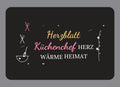 Display-Abdeckung passend für Thermomix TM7 – Herzblatt Küchenchef | mehrfarbig, Wunschfarbe möglich