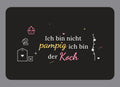 Display-Abdeckung passend für Thermomix TM7 – Ich bin nicht pampig ich bin der Koch | mehrfarbig, Wunschfarbe möglich