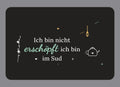 Display-Abdeckung passend für Thermomix TM7 – Ich bin nicht erschöpft ich bin im Sud | mehrfarbig, Wunschfarbe möglich
