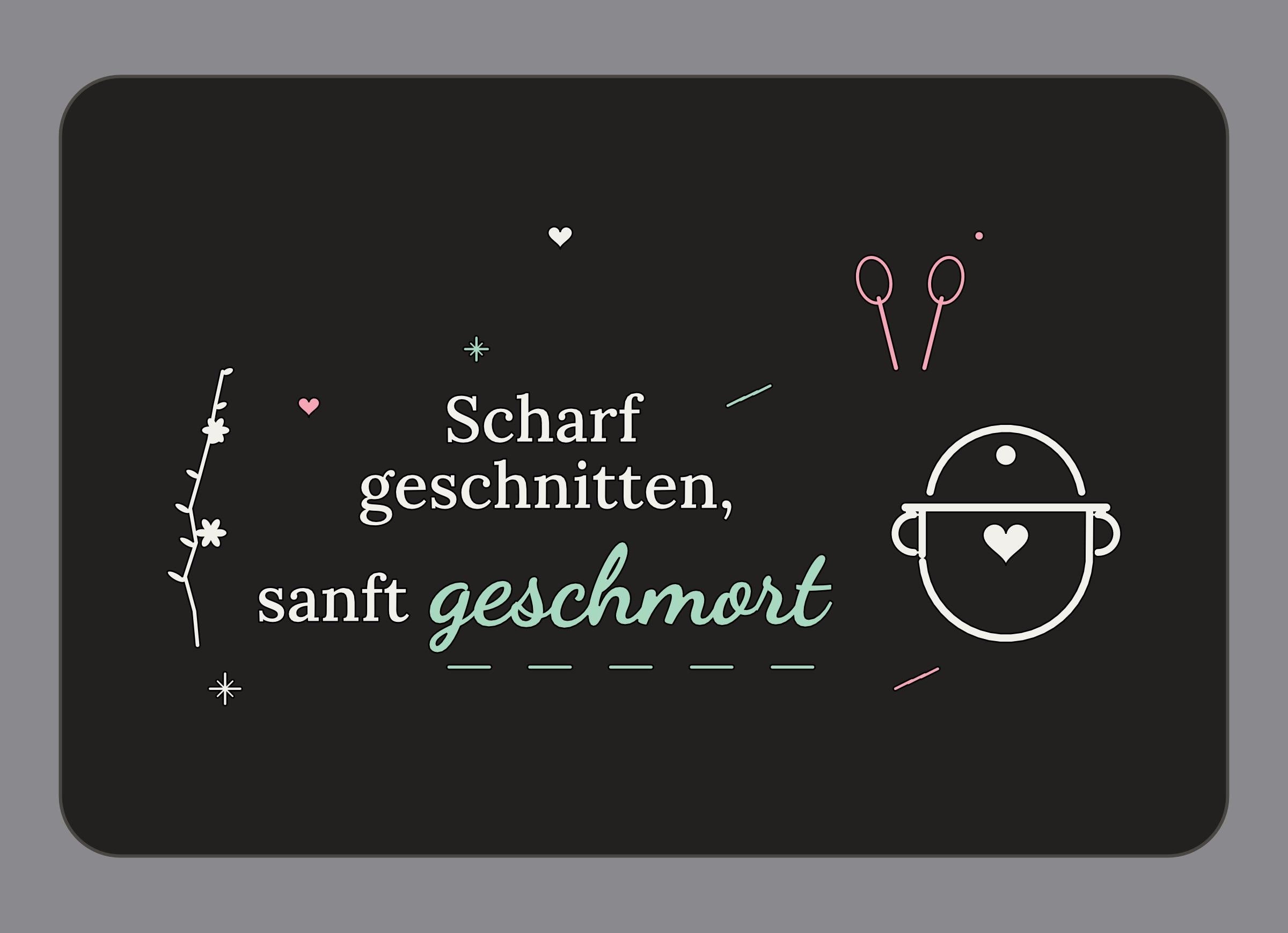 Display-Abdeckung passend für Thermomix TM7 – Scharf geschnitten, sanft geschmort | mehrfarbig, Wunschfarbe möglich