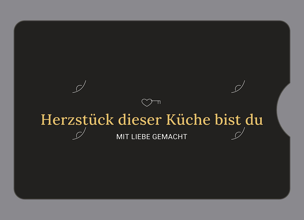 Display-Abdeckung passend für Thermomix TM6 – Herzstück dieser Küche bist du | mehrfarbig, Wunschfarbe möglich