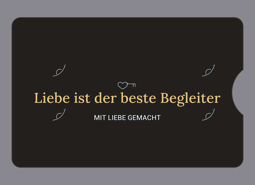 Display-Abdeckung passend für Thermomix TM6 – Liebe ist der beste Begleiter | mehrfarbig, Wunschfarbe möglich