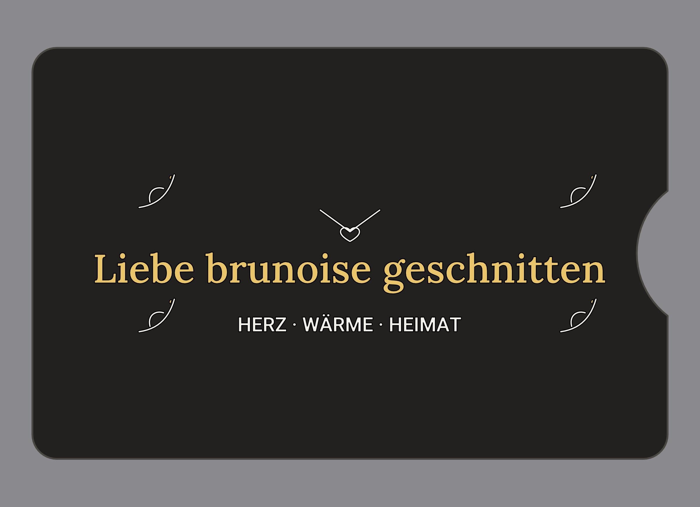 Display-Abdeckung passend für Thermomix TM6 – Liebe brunoise geschnitten | mehrfarbig, Wunschfarbe möglich