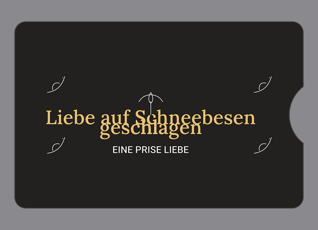 Display-Abdeckung passend für Thermomix TM6 – Liebe auf Schneebesen geschlagen | mehrfarbig, Wunschfarbe möglich