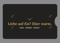Display-Abdeckung passend für Thermomix TM6 – Liebe auf Eis? Eher warm. | mehrfarbig, Wunschfarbe möglich