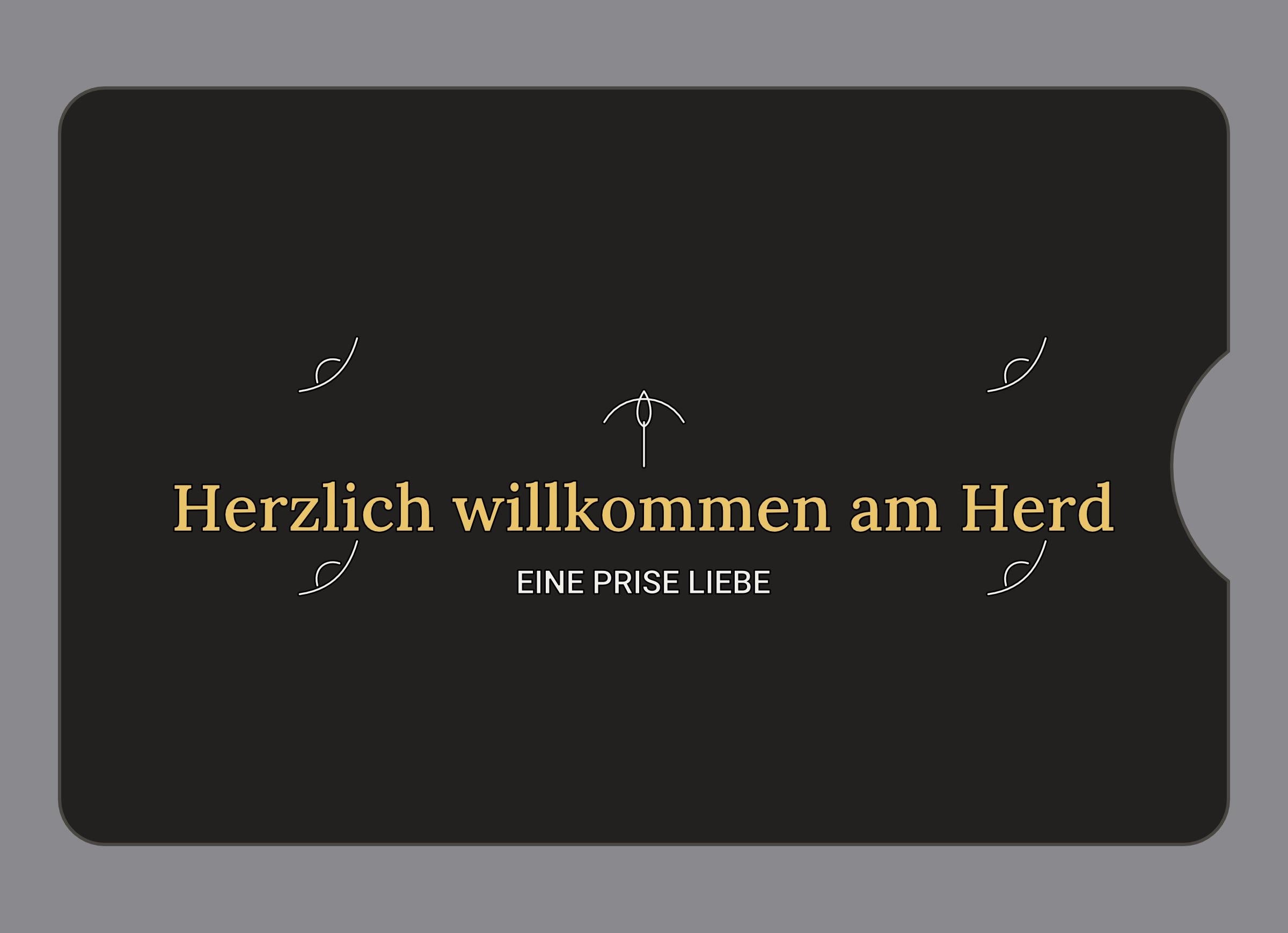 Display-Abdeckung passend für Thermomix TM6 – Herzlich willkommen am Herd | mehrfarbig, Wunschfarbe möglich
