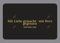 Display-Abdeckung passend für Thermomix TM7 – Mit Liebe gemacht · mit Herz gegessen | mehrfarbig, Wunschfarbe möglich