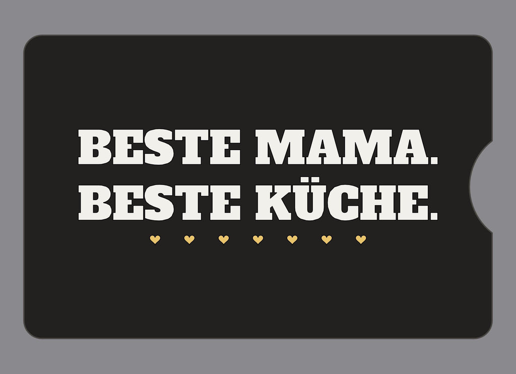 Display-Abdeckung passend für Thermomix TM6 – Beste Mama. Beste Küche. | mehrfarbig, Wunschfarbe möglich