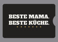 Display-Abdeckung passend für Thermomix TM6 – Beste Mama. Beste Küche. | mehrfarbig, Wunschfarbe möglich
