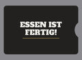 Display-Abdeckung passend für Thermomix TM6 – Essen ist fertig! | mehrfarbig, Wunschfarbe möglich