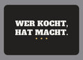 Display-Abdeckung passend für Thermomix TM7 – Wer kocht, hat Macht. | mehrfarbig, Wunschfarbe möglich