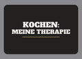 Display-Abdeckung passend für Thermomix TM7 – Kochen: Meine Therapie | mehrfarbig, Wunschfarbe möglich