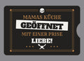 Display-Abdeckung passend für Thermomix TM6 – Mamas Küche – geöffnet mit einer Prise Liebe! | mehrfarbig, Wunschfarbe möglich