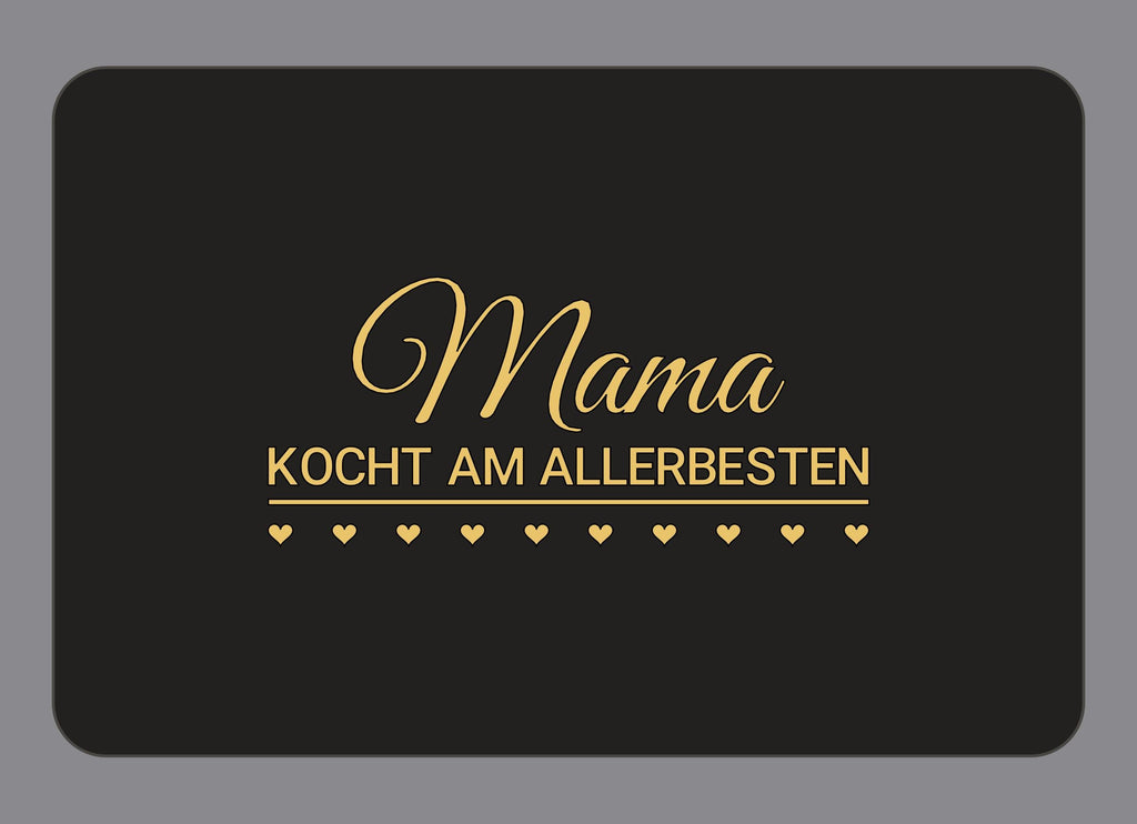 Display-Abdeckung passend für Thermomix TM7 – Mama kocht am allerbesten | mehrfarbig, Wunschfarbe möglich