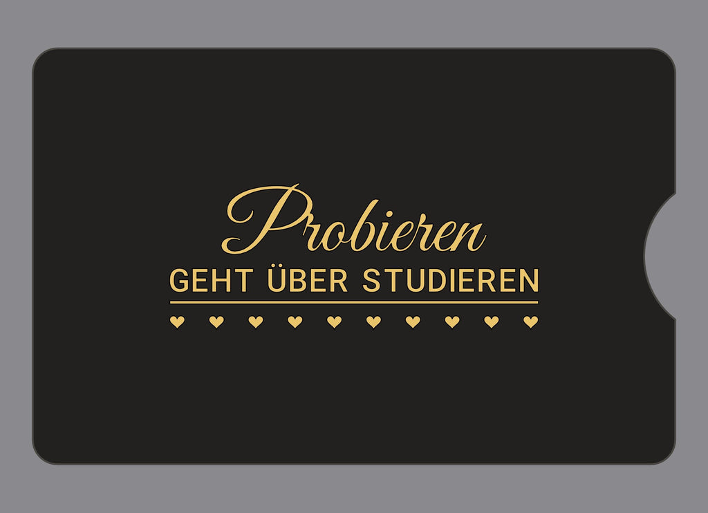 Display-Abdeckung passend für Thermomix TM6 – Probieren geht über Studieren | mehrfarbig, Wunschfarbe möglich