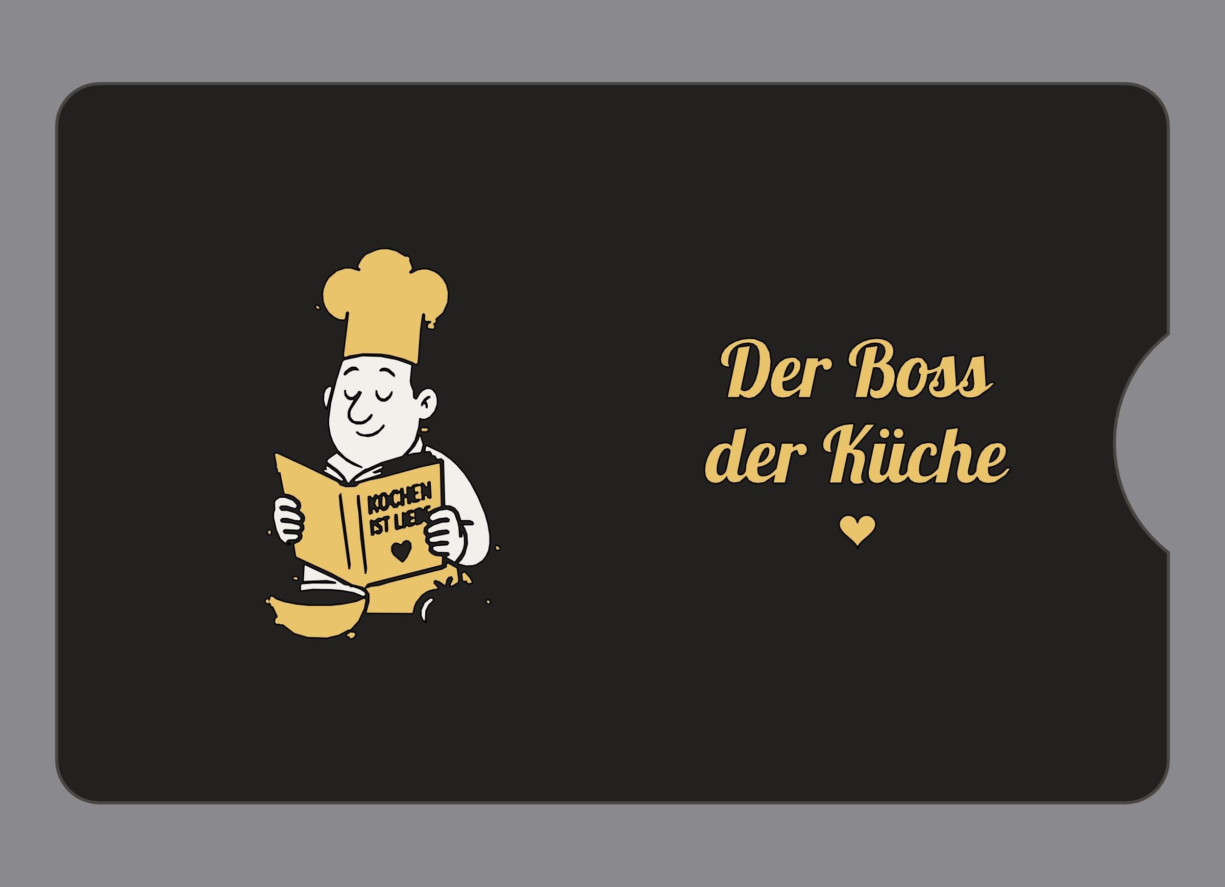 Display-Abdeckung passend für Thermomix TM6 – Der Boss der Küche | mehrfarbig, Wunschfarbe möglich