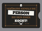 Display-Abdeckung passend für Thermomix TM6 – Verärgere niemals die Person, die dein Essen kocht! | mehrfarbig, Wunschfarbe möglich