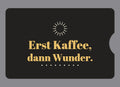 Display-Abdeckung passend für Thermomix TM6 – Erst Kaffee, dann Wunder. | mehrfarbig, Wunschfarbe möglich