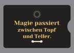Display-Abdeckung passend für Thermomix TM6 – Magie passiert zwischen Topf und Teller. | mehrfarbig, Wunschfarbe möglich