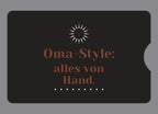 Display-Abdeckung passend für Thermomix TM6 – Oma-Style: alles von Hand. | mehrfarbig, Wunschfarbe möglich
