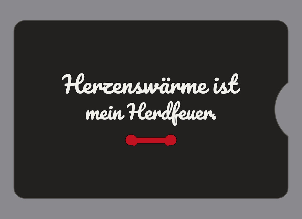 Display-Abdeckung passend für Thermomix TM6 – Herzenswärme ist mein Herdfeuer. | mehrfarbig, Wunschfarbe möglich
