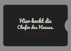 Display-Abdeckung passend für Thermomix TM6 – Hier kocht die Chefin des Hauses. | mehrfarbig, Wunschfarbe möglich