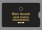 Display-Abdeckung passend für Thermomix TM6 – Hier braut sich Gutes zusammen. | mehrfarbig, Wunschfarbe möglich