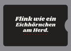 Display-Abdeckung passend für Thermomix TM6 – Flink wie ein Eichhörnchen am Herd. | mehrfarbig, Wunschfarbe möglich