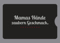 Display-Abdeckung passend für Thermomix TM6 – Mamas Hände zaubern Geschmack. | mehrfarbig, Wunschfarbe möglich