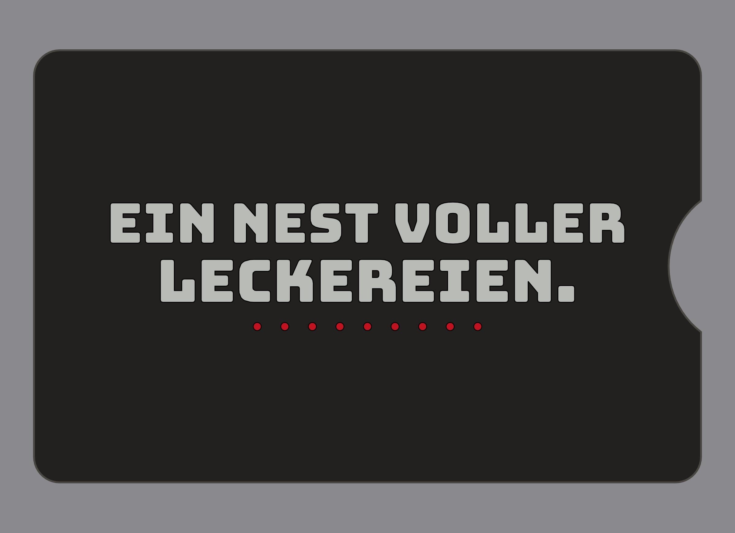 Display-Abdeckung passend für Thermomix TM6 – Ein Nest voller Leckereien. | mehrfarbig, Wunschfarbe möglich