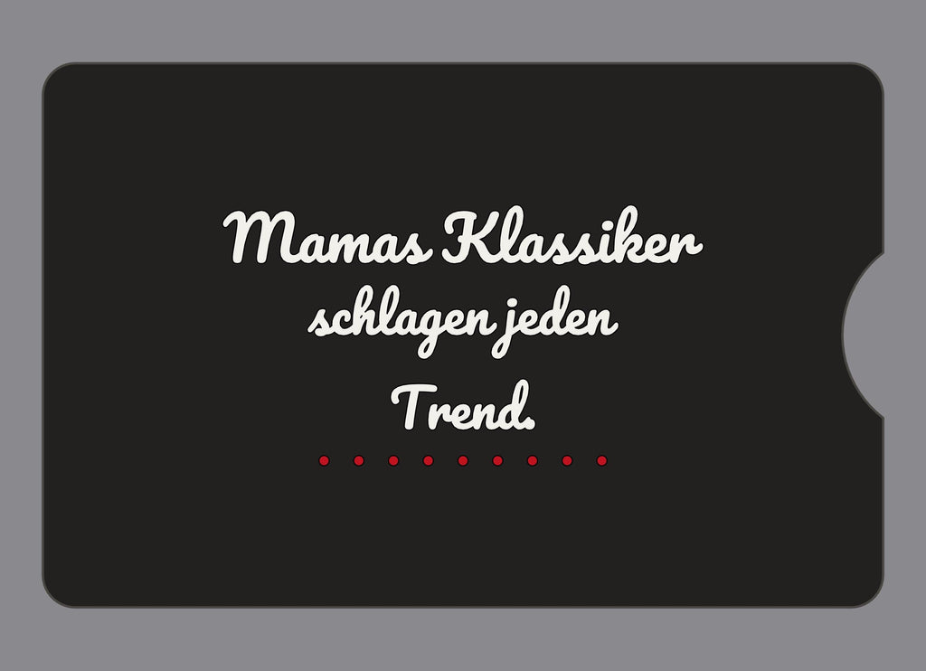 Display-Abdeckung passend für Thermomix TM6 – Mamas Klassiker schlagen jeden Trend. | mehrfarbig, Wunschfarbe möglich
