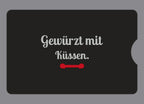 Display-Abdeckung passend für Thermomix TM6 – Gewürzt mit Küssen. | mehrfarbig, Wunschfarbe möglich