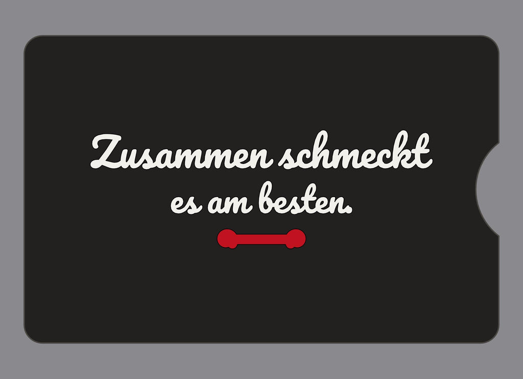Display-Abdeckung passend für Thermomix TM6 – Zusammen schmeckt es am besten. | mehrfarbig, Wunschfarbe möglich