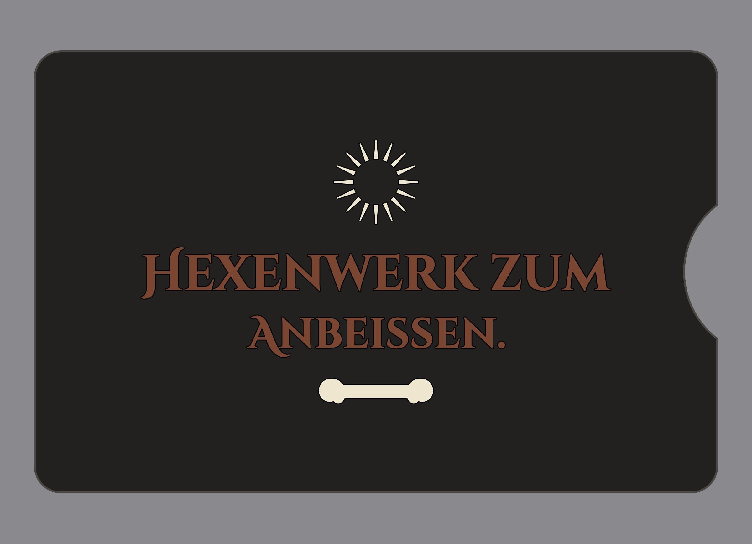 Display-Abdeckung passend für Thermomix TM6 – Hexenwerk zum Anbeißen. | mehrfarbig, Wunschfarbe möglich
