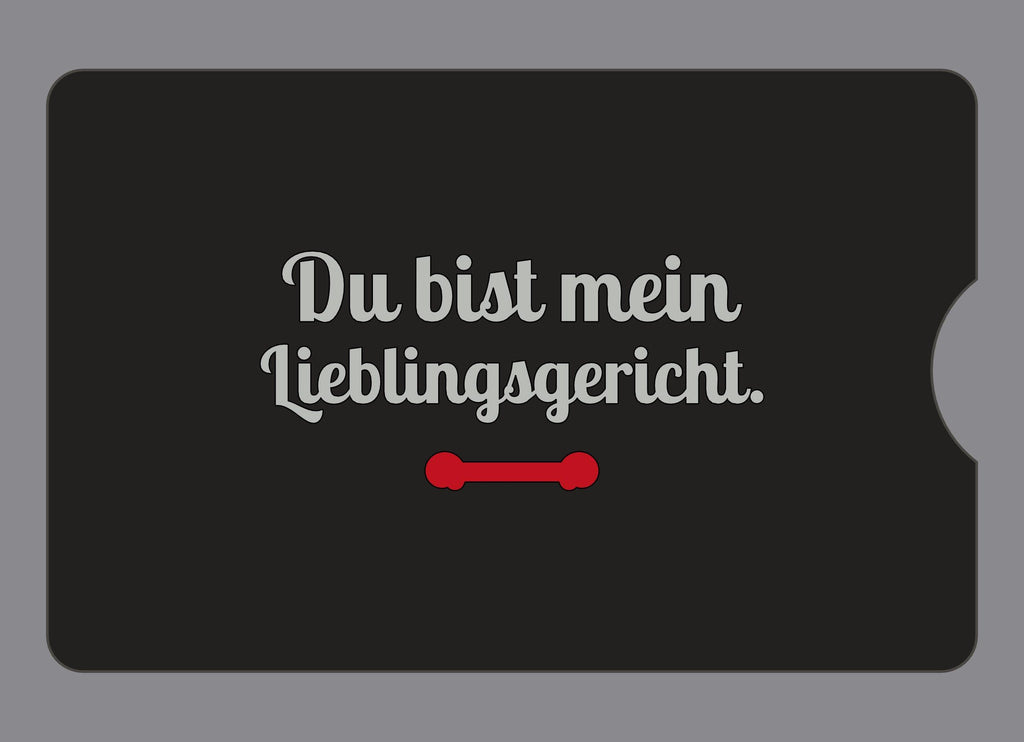 Display-Abdeckung passend für Thermomix TM6 – Du bist mein Lieblingsgericht. | mehrfarbig, Wunschfarbe möglich