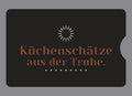 Display-Abdeckung passend für Thermomix TM6 – Küchenschätze aus der Truhe. | mehrfarbig, Wunschfarbe möglich