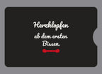 Display-Abdeckung passend für Thermomix TM6 – Herzklopfen ab dem ersten Bissen. | mehrfarbig, Wunschfarbe möglich