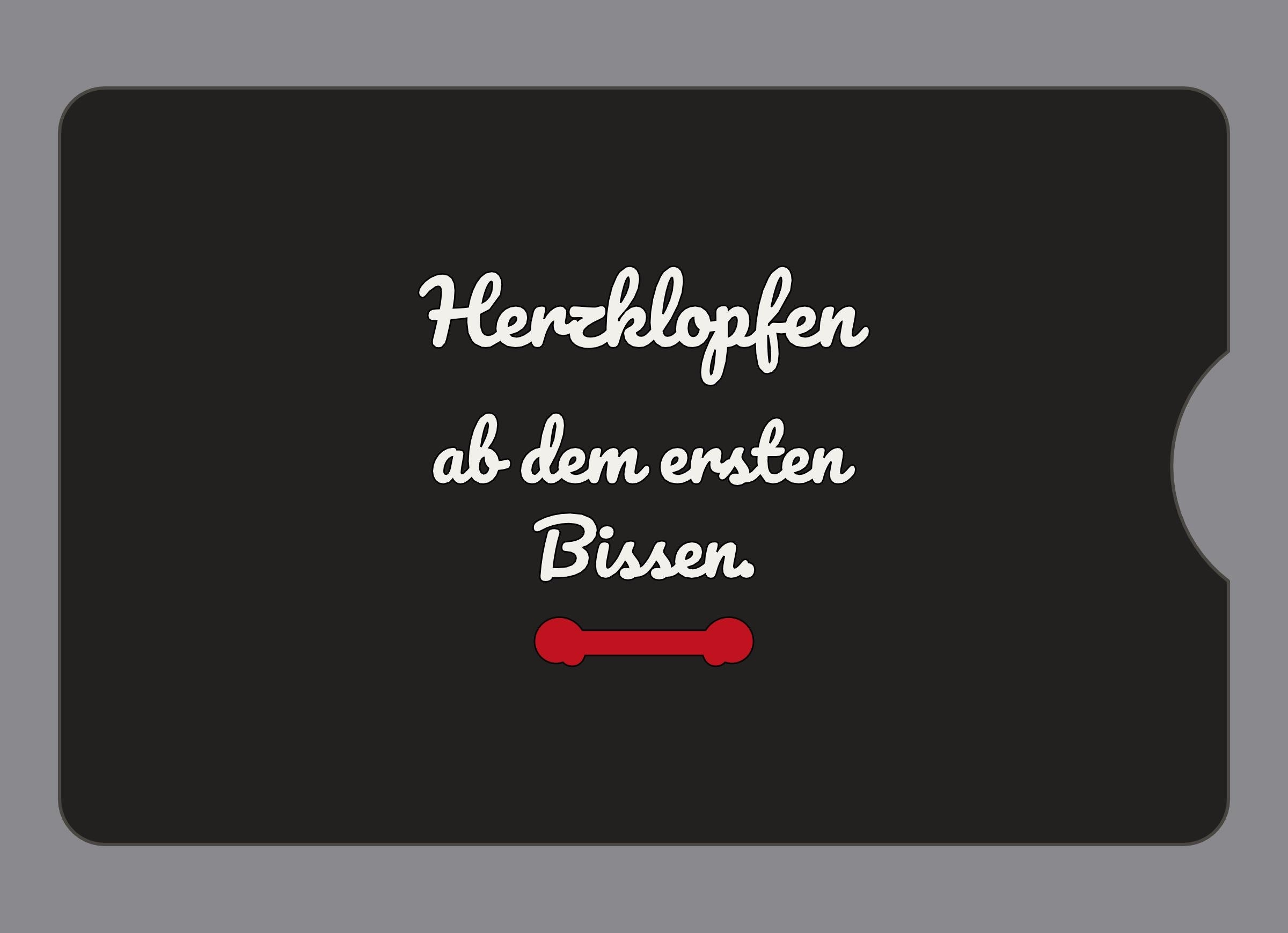 Display-Abdeckung passend für Thermomix TM6 – Herzklopfen ab dem ersten Bissen. | mehrfarbig, Wunschfarbe möglich