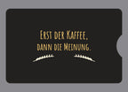 Display-Abdeckung passend für Thermomix TM6 – Erst der Kaffee, dann die Meinung. | mehrfarbig, Wunschfarbe möglich