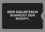 Display-Abdeckung passend für Thermomix TM6 – Der Goldfisch schweigt zum Rezept. | mehrfarbig, Wunschfarbe möglich