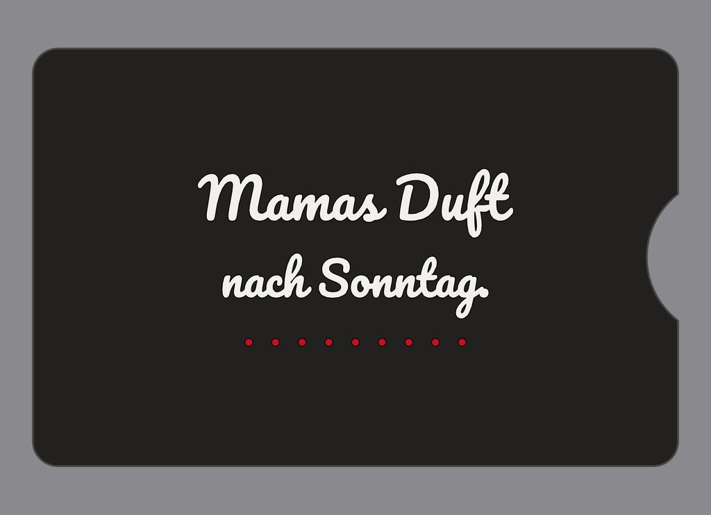 Display-Abdeckung passend für Thermomix TM6 – Mamas Duft nach Sonntag. | mehrfarbig, Wunschfarbe möglich