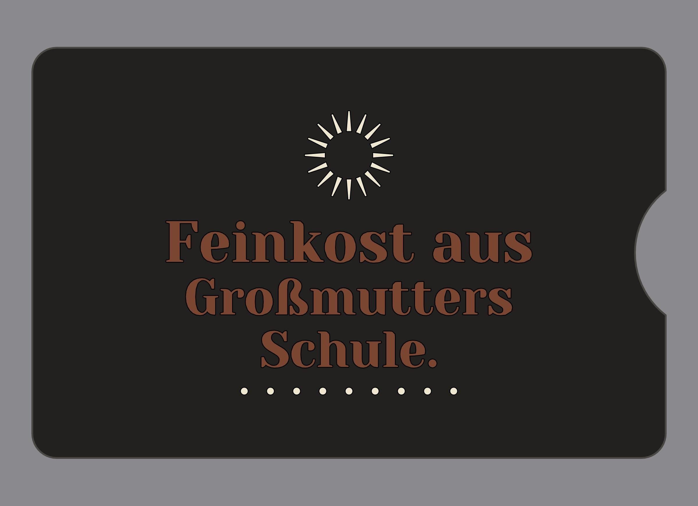 Display-Abdeckung passend für Thermomix TM6 – Feinkost aus Großmutters Schule. | mehrfarbig, Wunschfarbe möglich