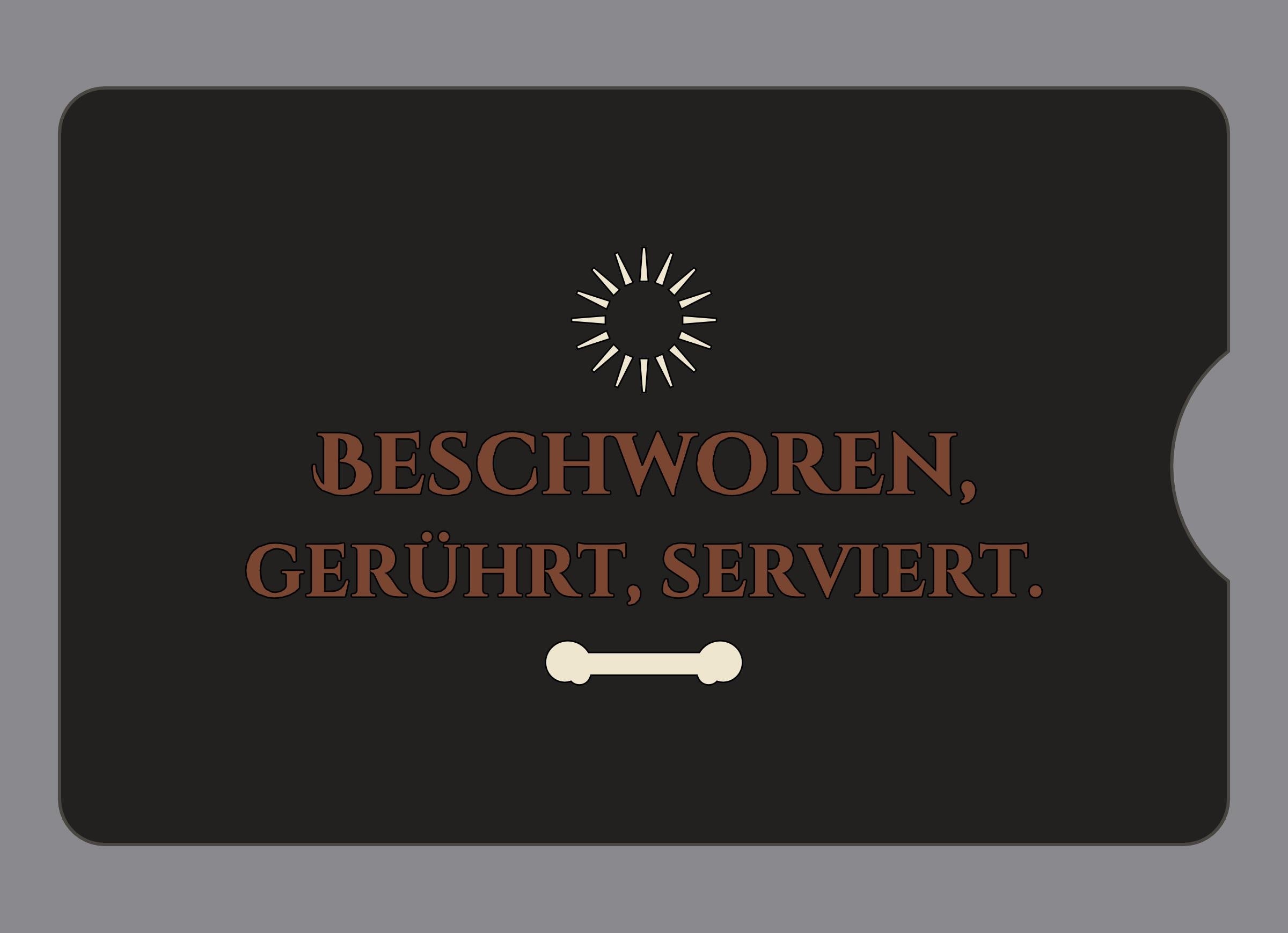 Display-Abdeckung passend für Thermomix TM6 – Beschworen, gerührt, serviert. | mehrfarbig, Wunschfarbe möglich