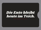 Display-Abdeckung passend für Thermomix TM6 – Die Ente bleibt heute im Teich. | mehrfarbig, Wunschfarbe möglich