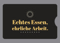 Display-Abdeckung passend für Thermomix TM6 – Echtes Essen, ehrliche Arbeit. | mehrfarbig, Wunschfarbe möglich