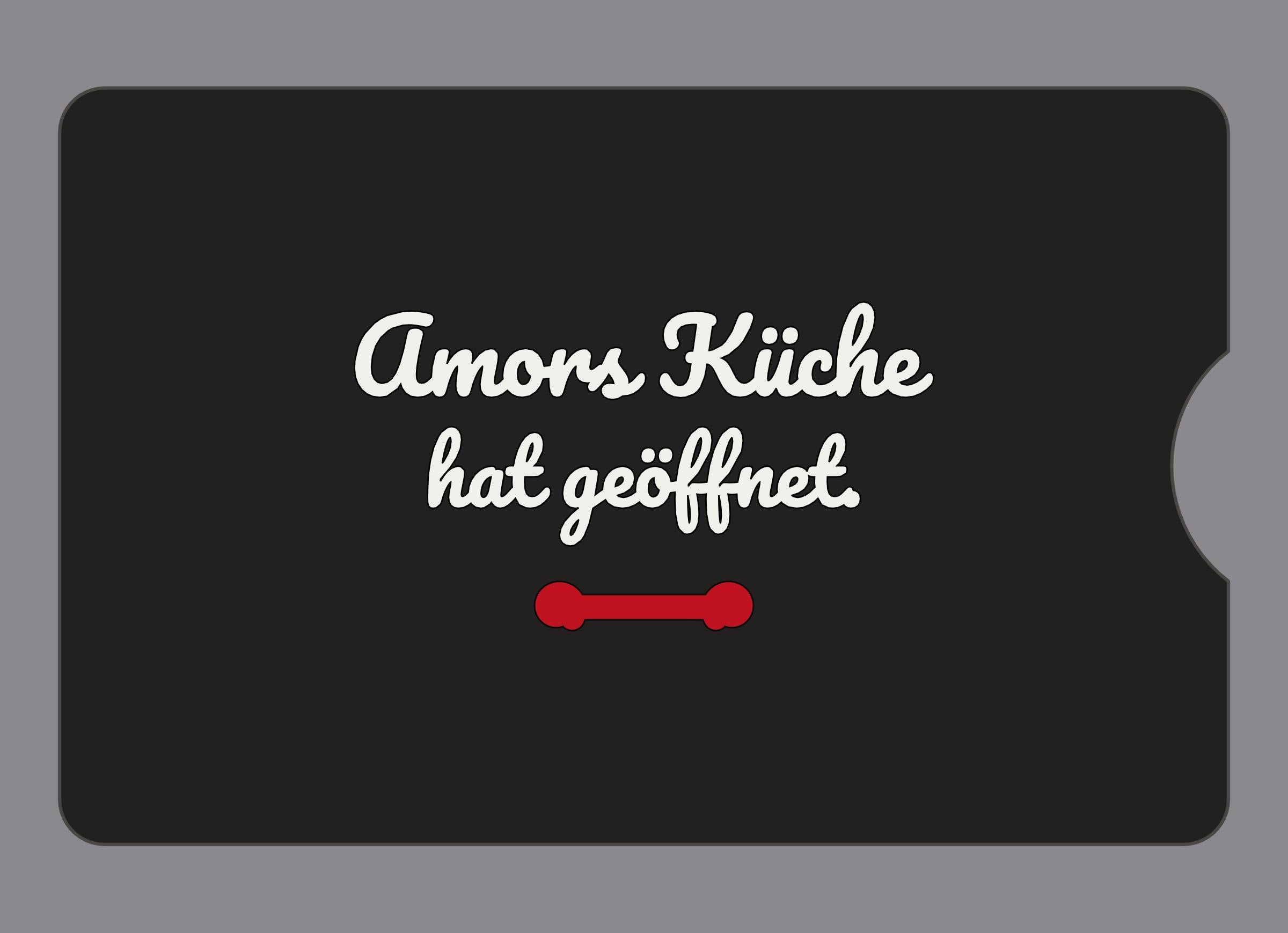 Display-Abdeckung passend für Thermomix TM6 – Amors Küche hat geöffnet. | mehrfarbig, Wunschfarbe möglich