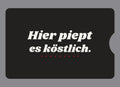 Display-Abdeckung passend für Thermomix TM6 – Hier piept es köstlich. | mehrfarbig, Wunschfarbe möglich